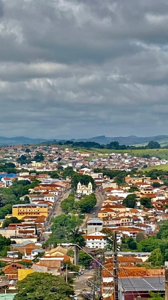 Vista de Andrelândia do Mirante do Cristo