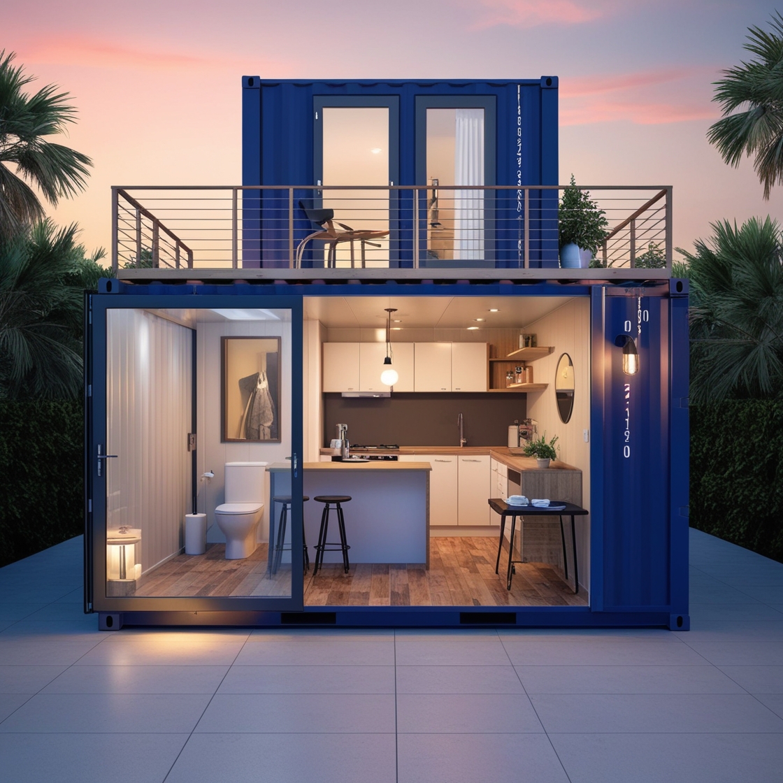 Ideia de Projeto casa Container - Surpreenda-se