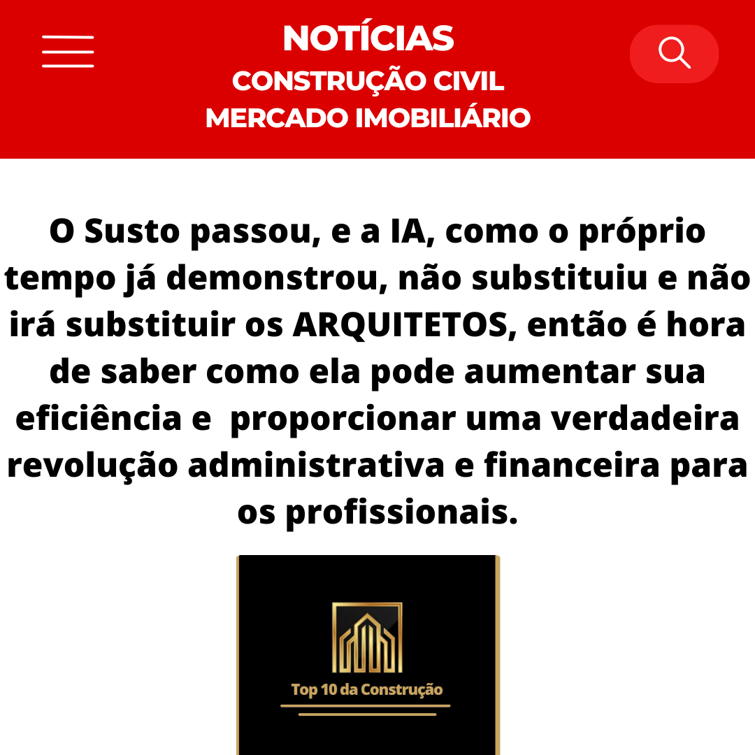 A IA Não Irá Substituir os Arquitetos